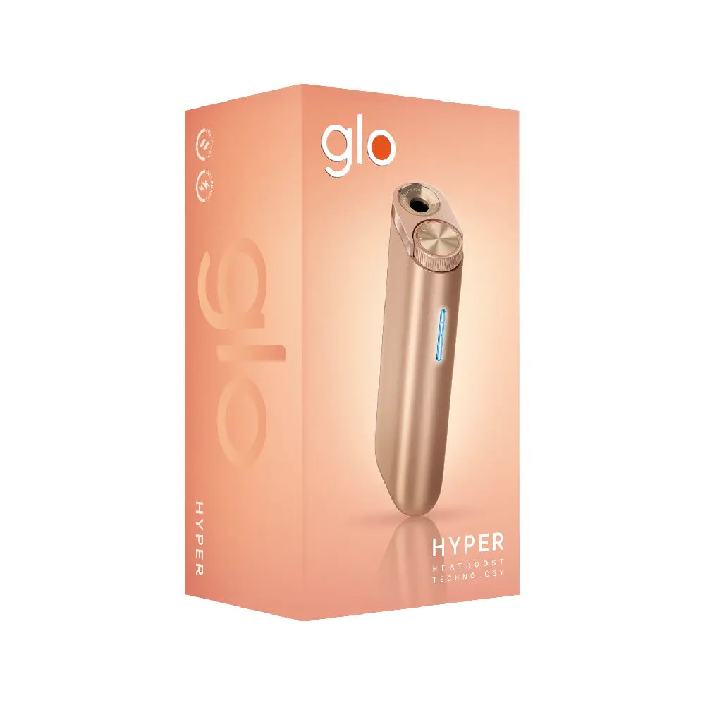 New 2024 Glo Hyper Device Kit Crimson Rose Gold usaheatproduct.store Usaheatproducts