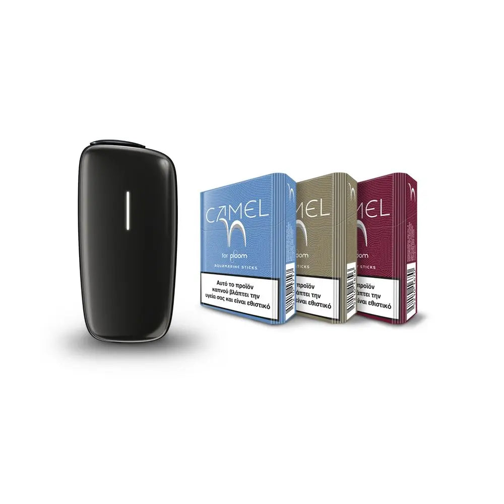 New Ploom X Advanced Starter Kit Heated Tobacco Kit in SLATE GREY with 3 Free Packs heatproduct.co.uk Usaheatproducts